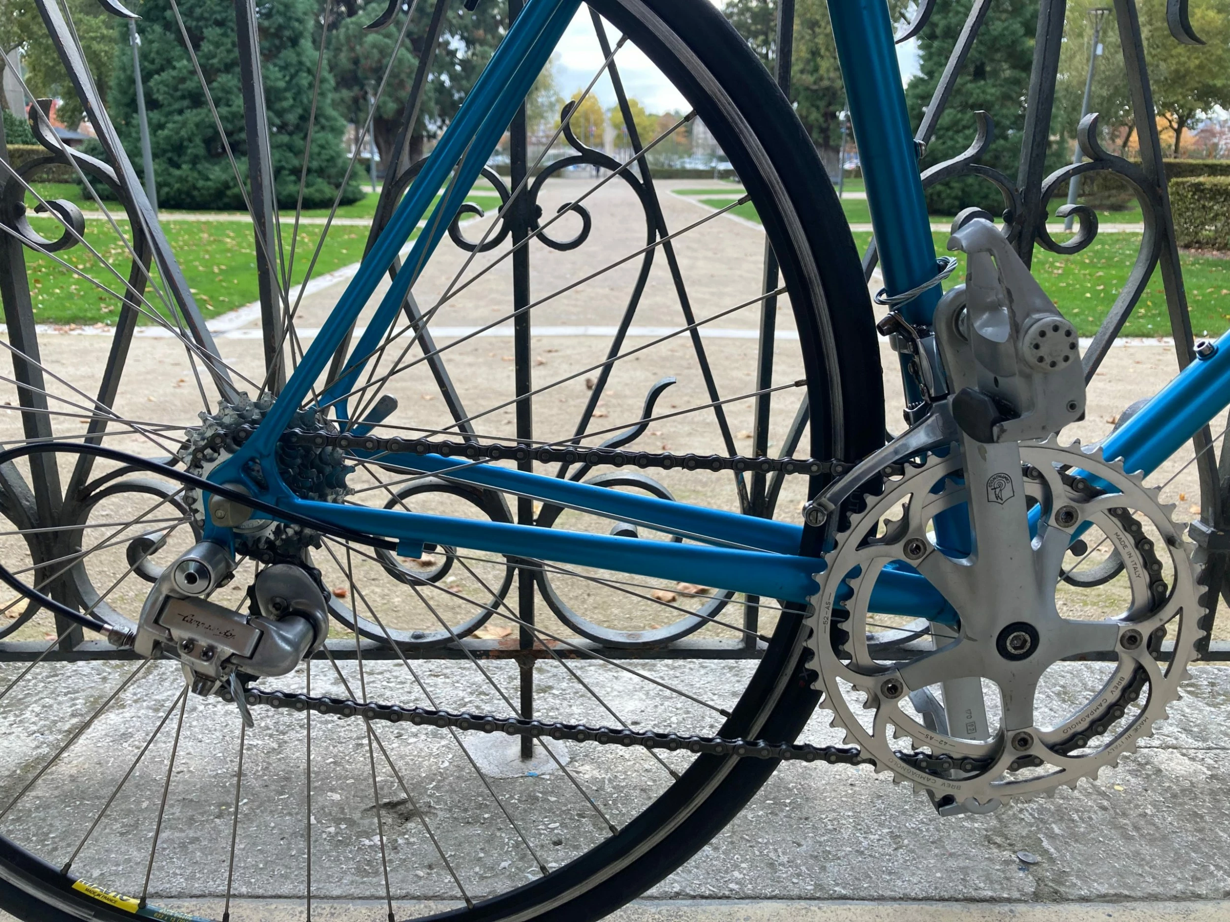 Vélo De Course Vintage Cycles Laurent, Taille 52, 16 Vitesses – Image 2