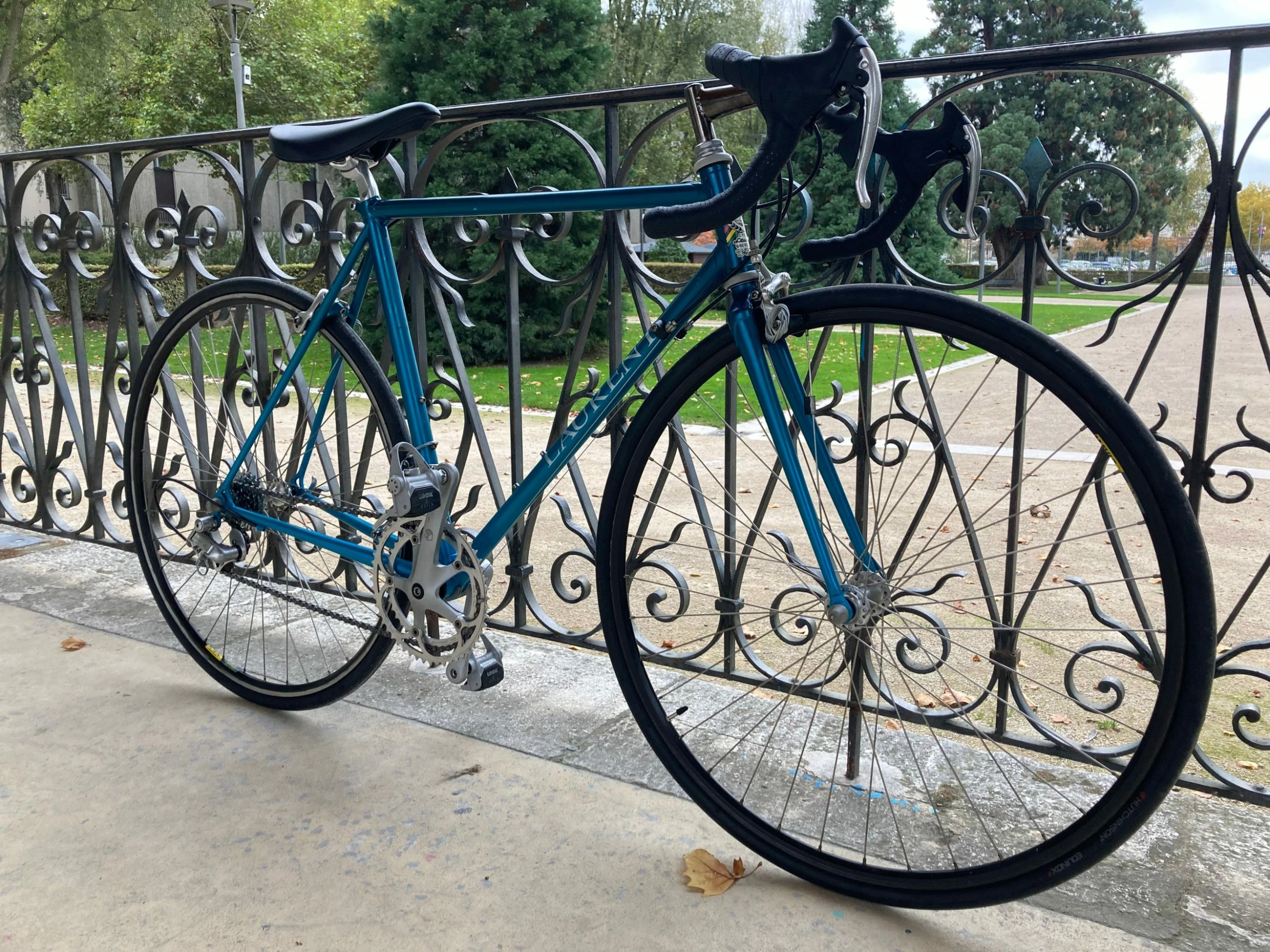 Vélo De Course Vintage Cycles Laurent, Taille 52, 16 Vitesses