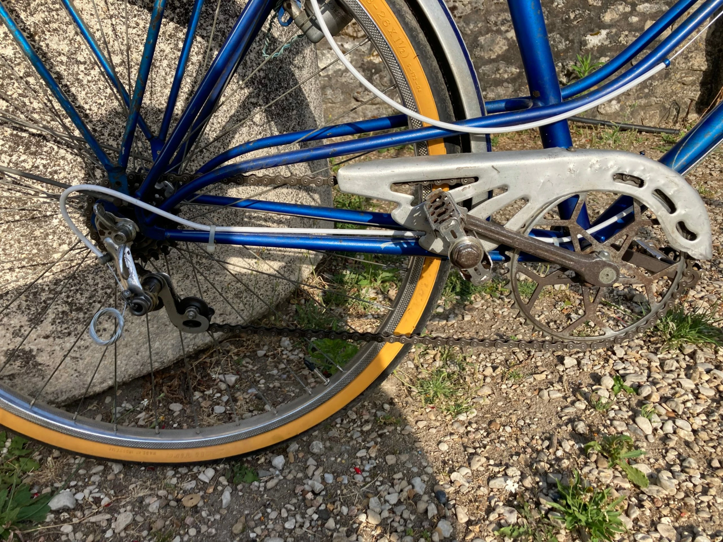 Velo Mixte Ravinet Des Années 50-60, Taille51-52, 3 Vitesses – Image 2