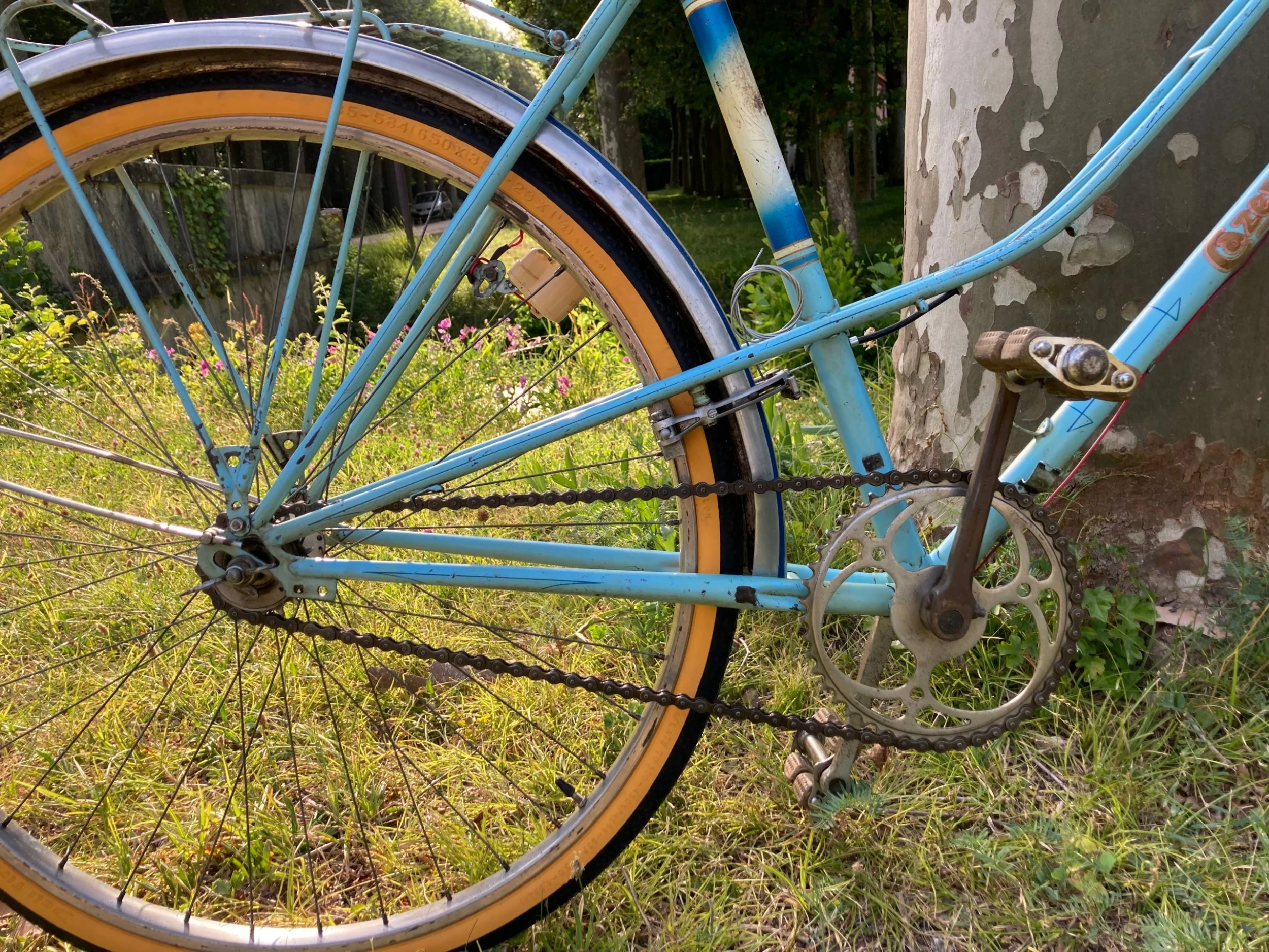 Vélo Mixte Cazenave Des Années 60, Taille 50-51, Monovitesse – Image 2