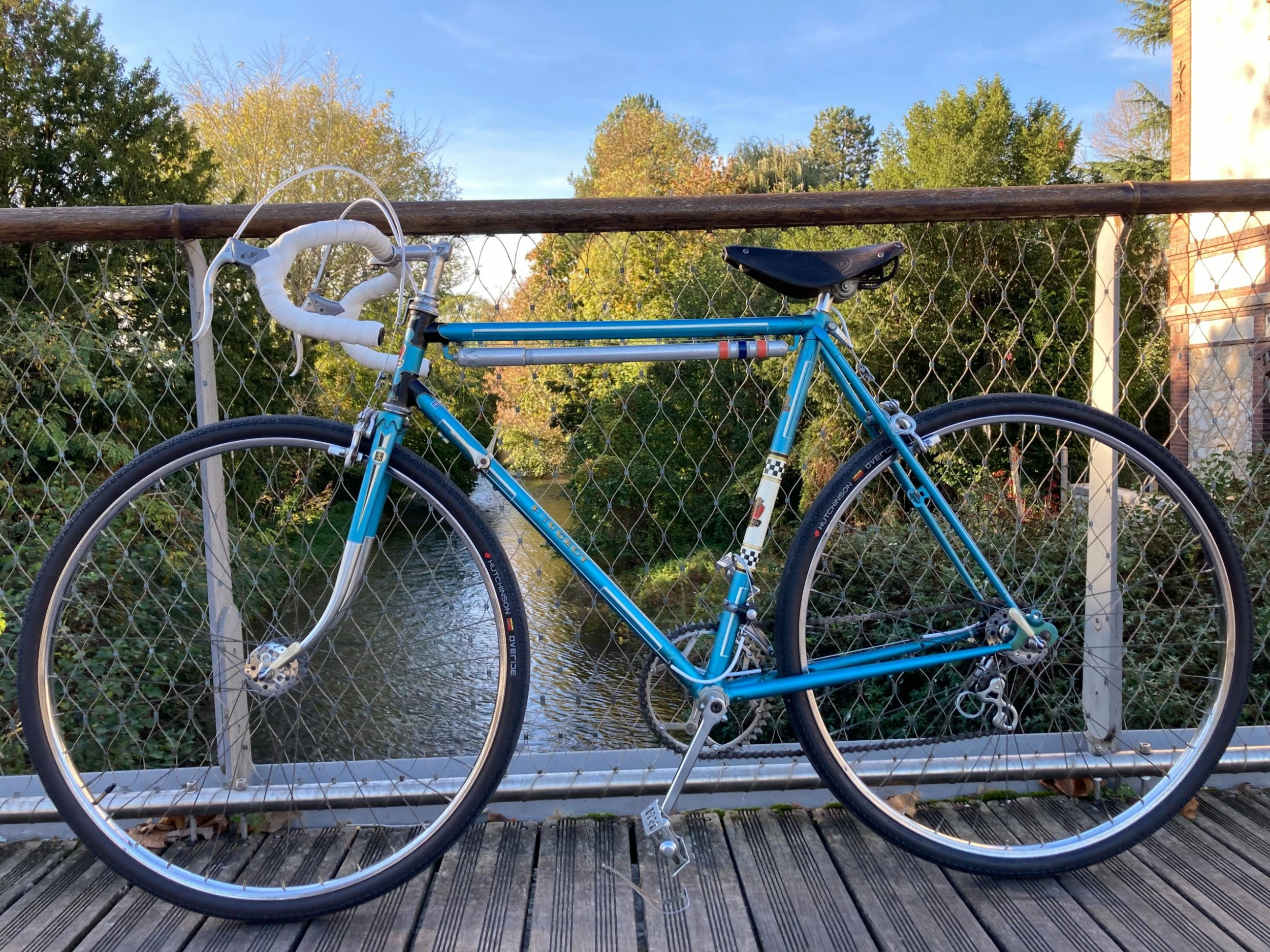 Vélo De Course Vintage Peugeot Des Années 60, Taille 56-57,8V – Image 3