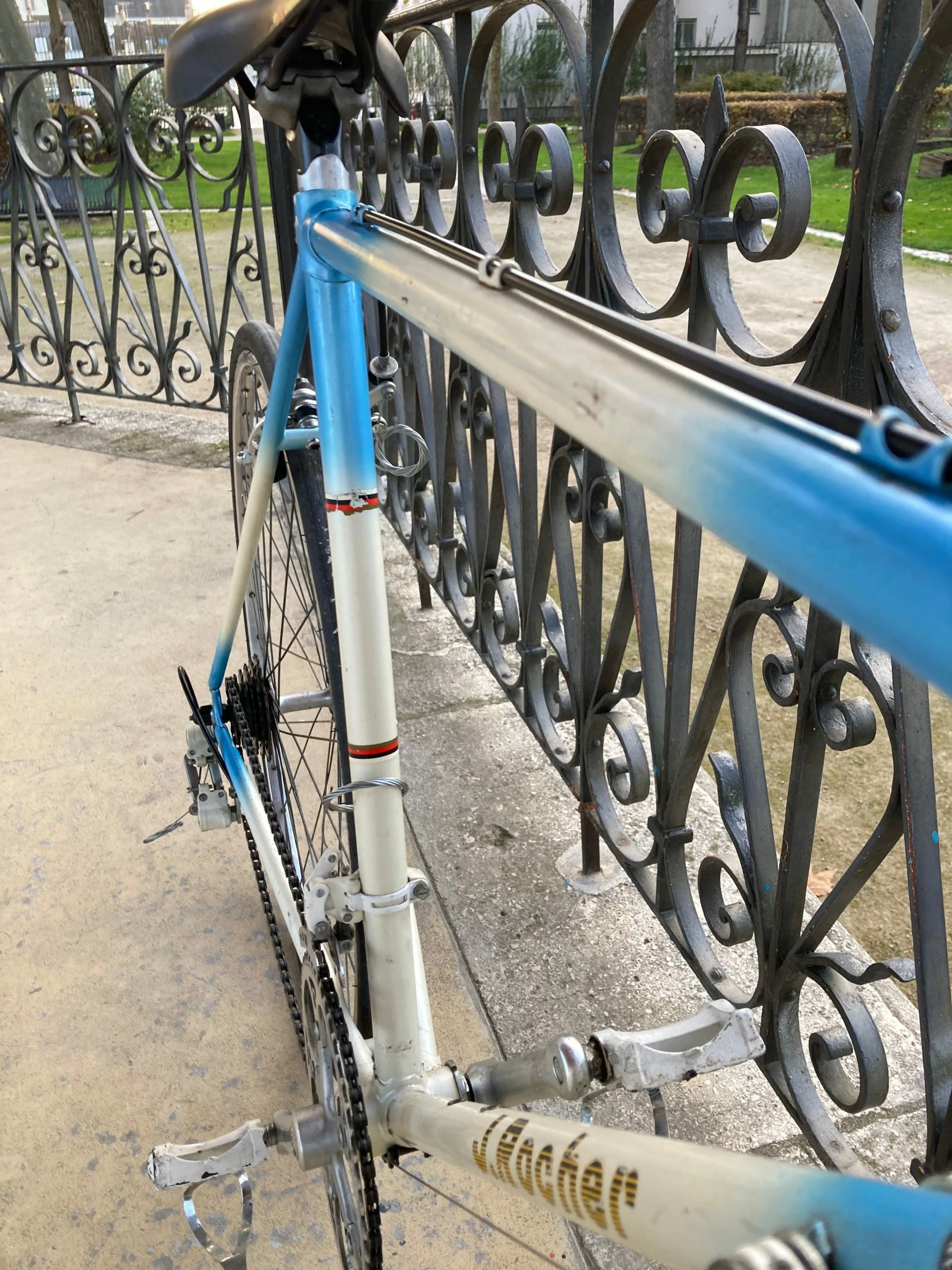 Jean Rocher Vélo De Course Vintage J. Rocher, Cadre Vitus 999, De 1986 – Image 5