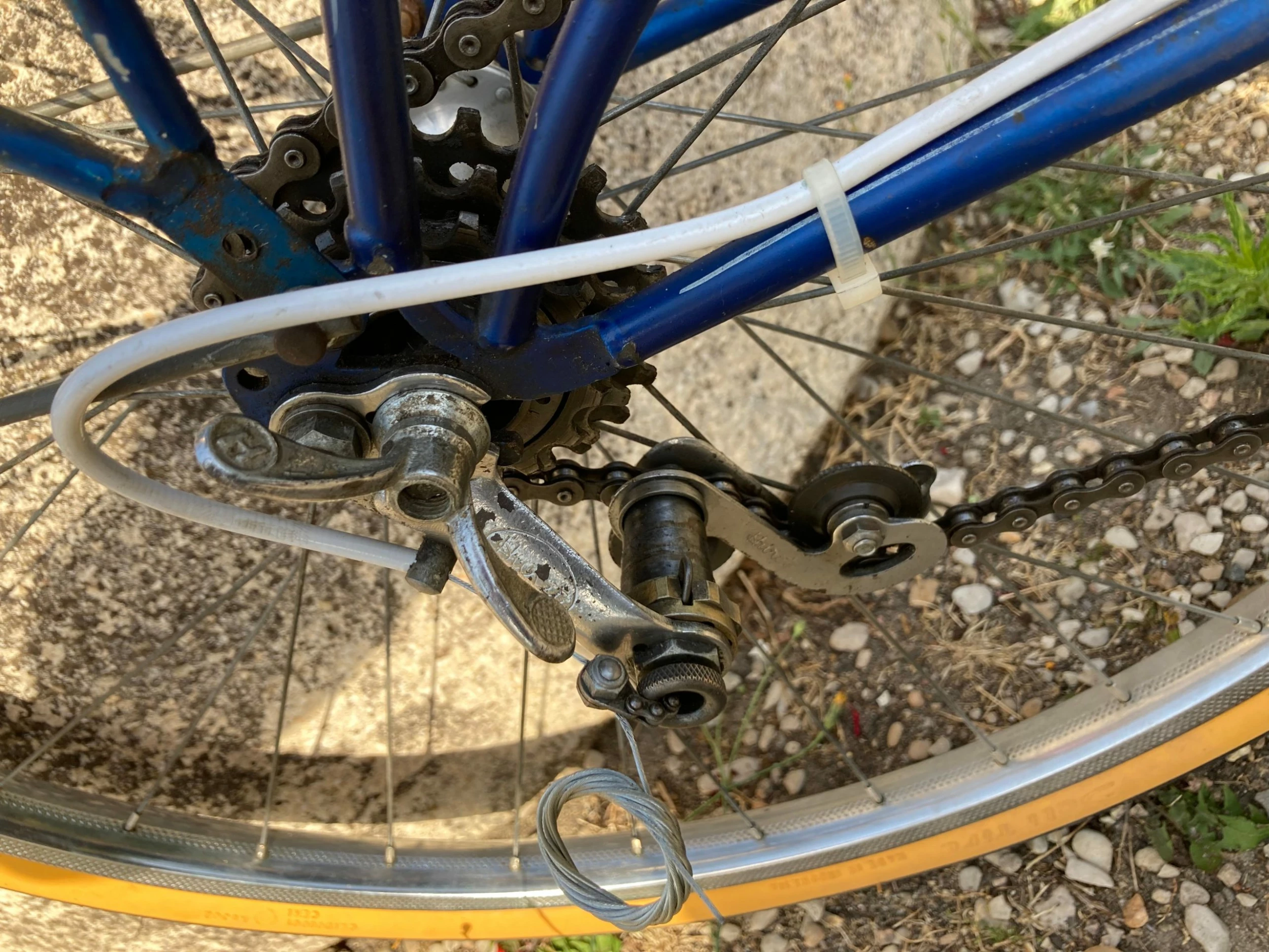 Velo Mixte Ravinet Des Années 50-60, Taille51-52, 3 Vitesses – Image 5