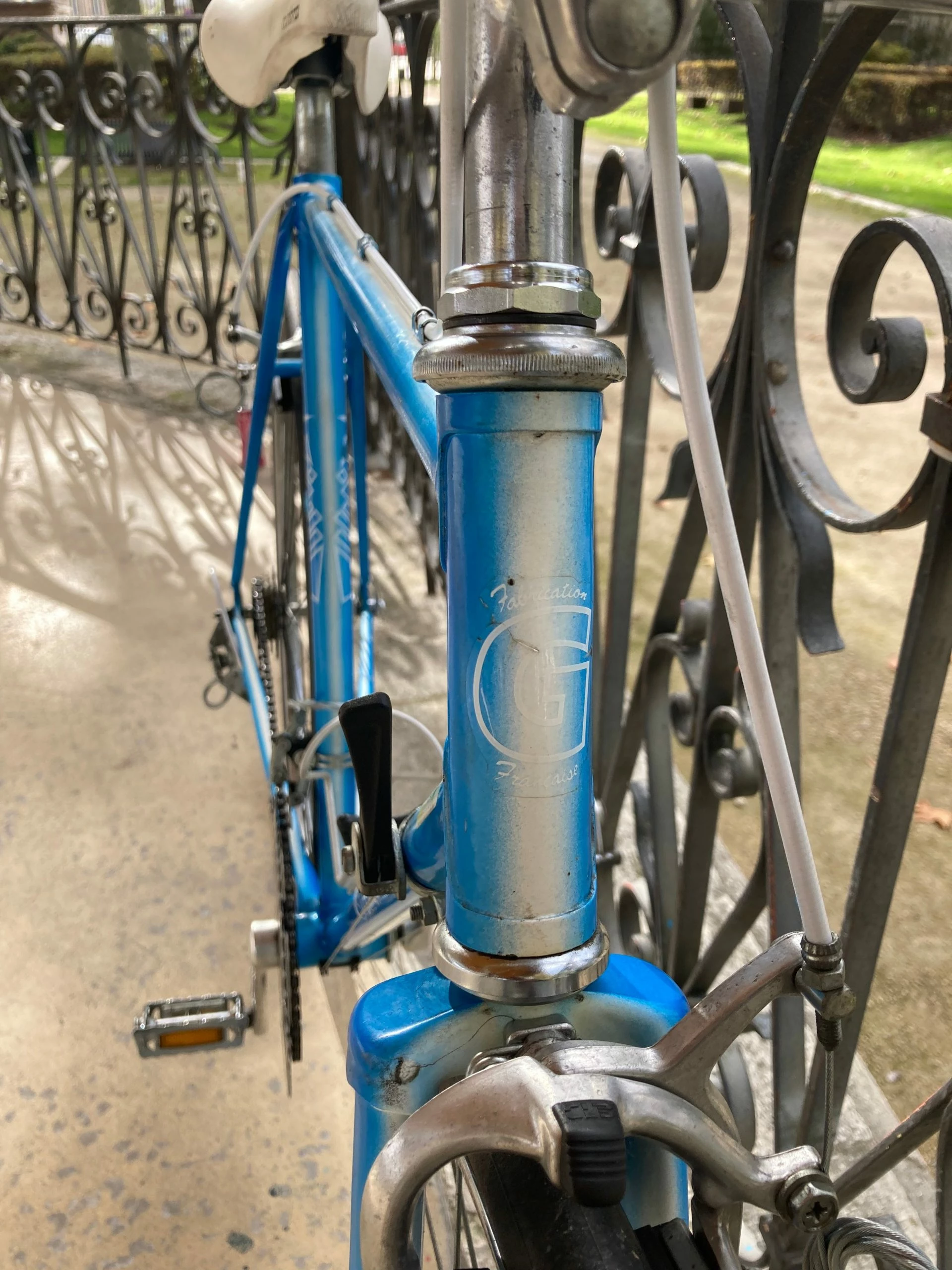 Vélo De Course Vintage Gitane De 1990, Taille 53-54, 10 Vitesses – Image 5