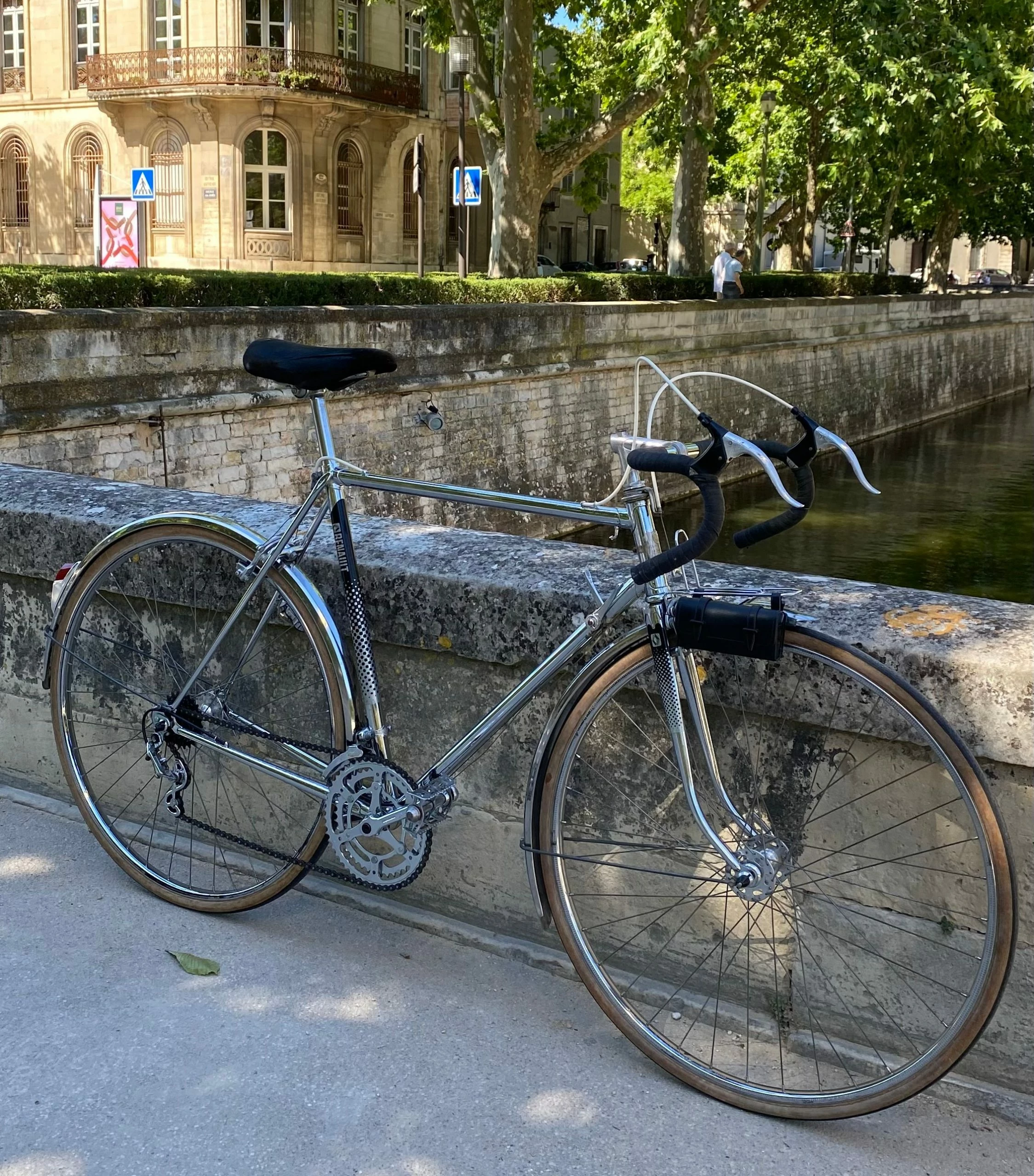 Vélo Renault Vintage Chromé – Image 2