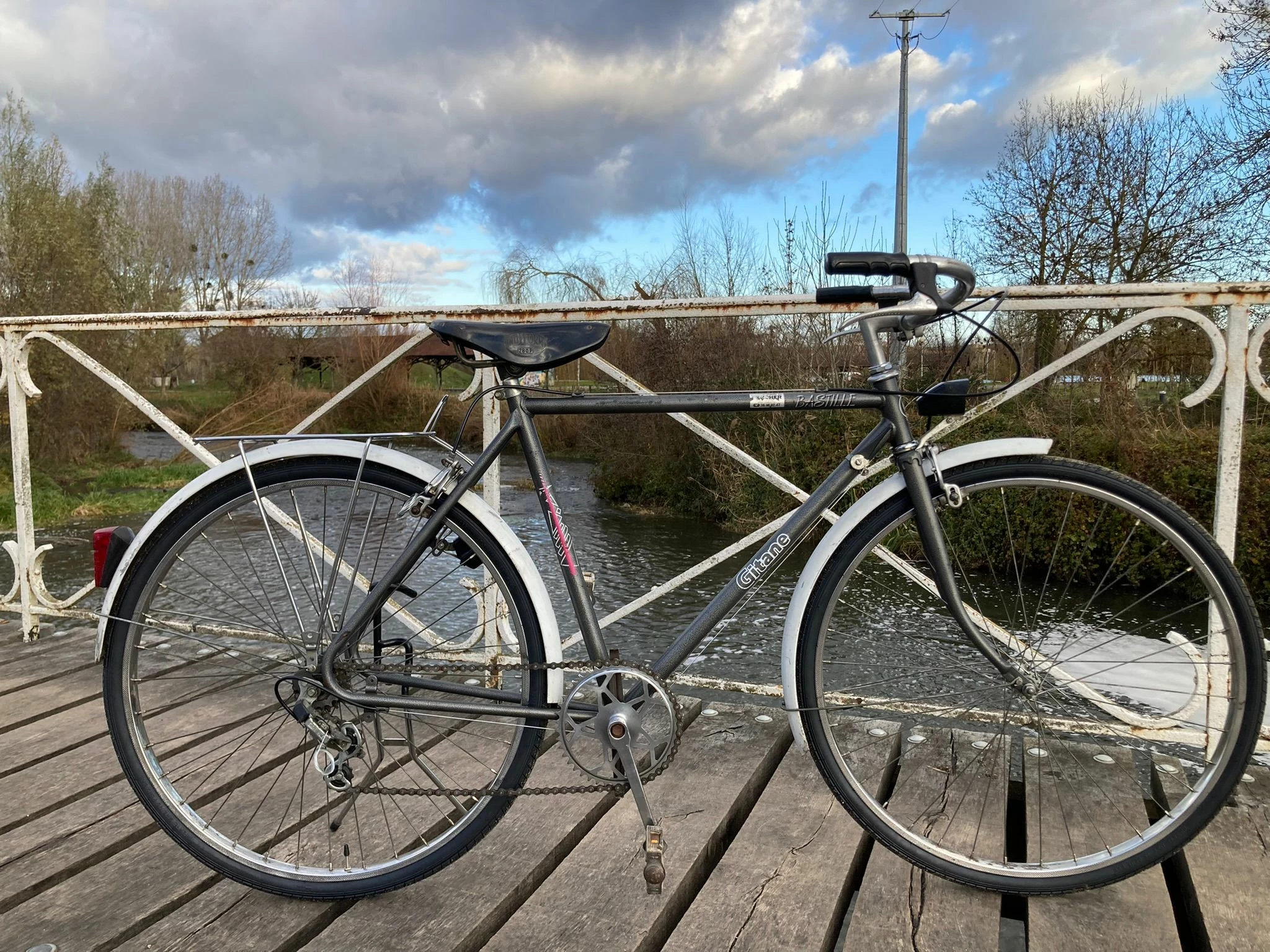 Velo Homme Vintage Gitane Des Années 90, Taille 50-51, 3 Vitesse