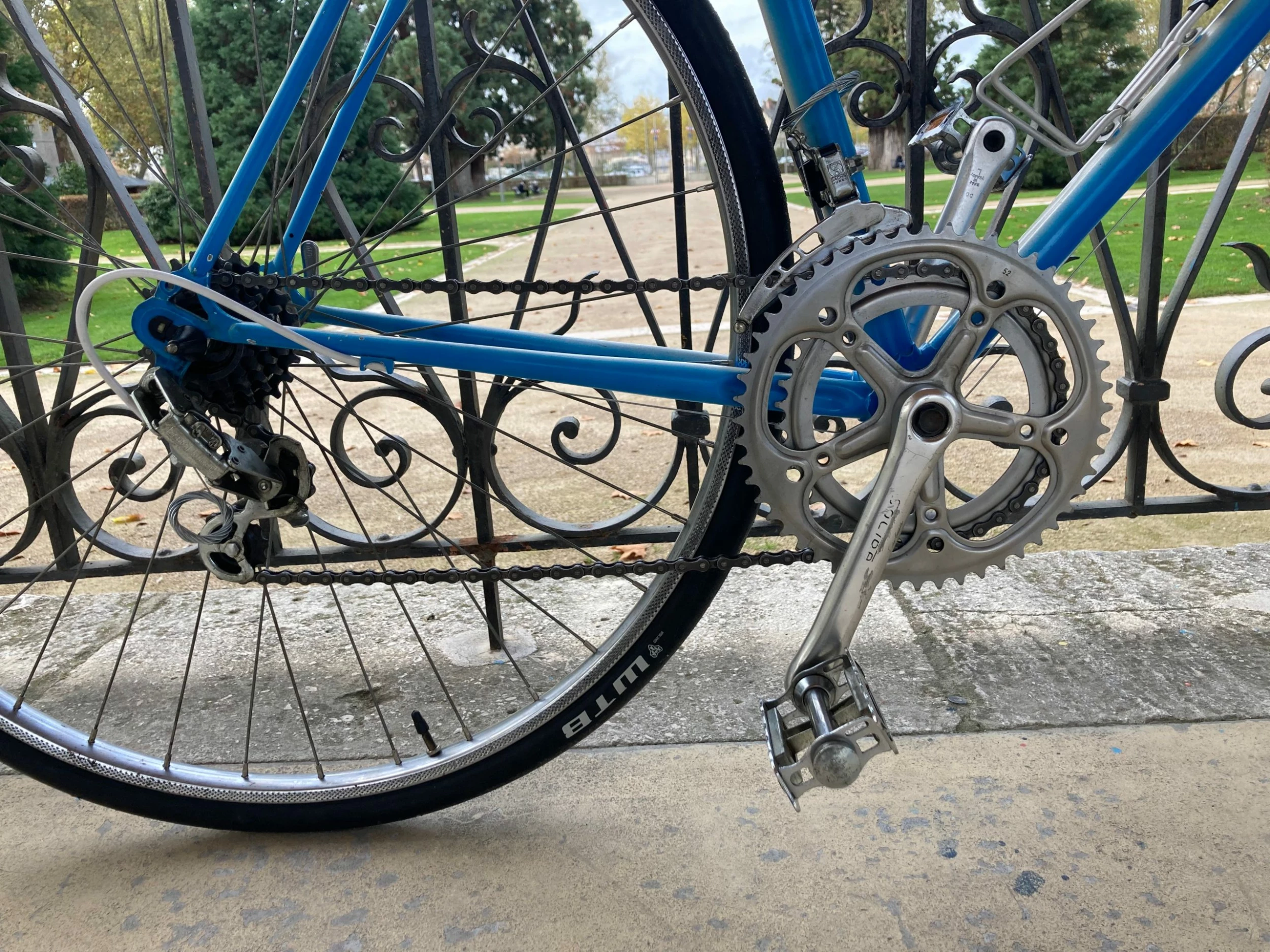 Vélo De Course Vintage Gitane De 1990, Taille 53-54, 10 Vitesses – Image 2