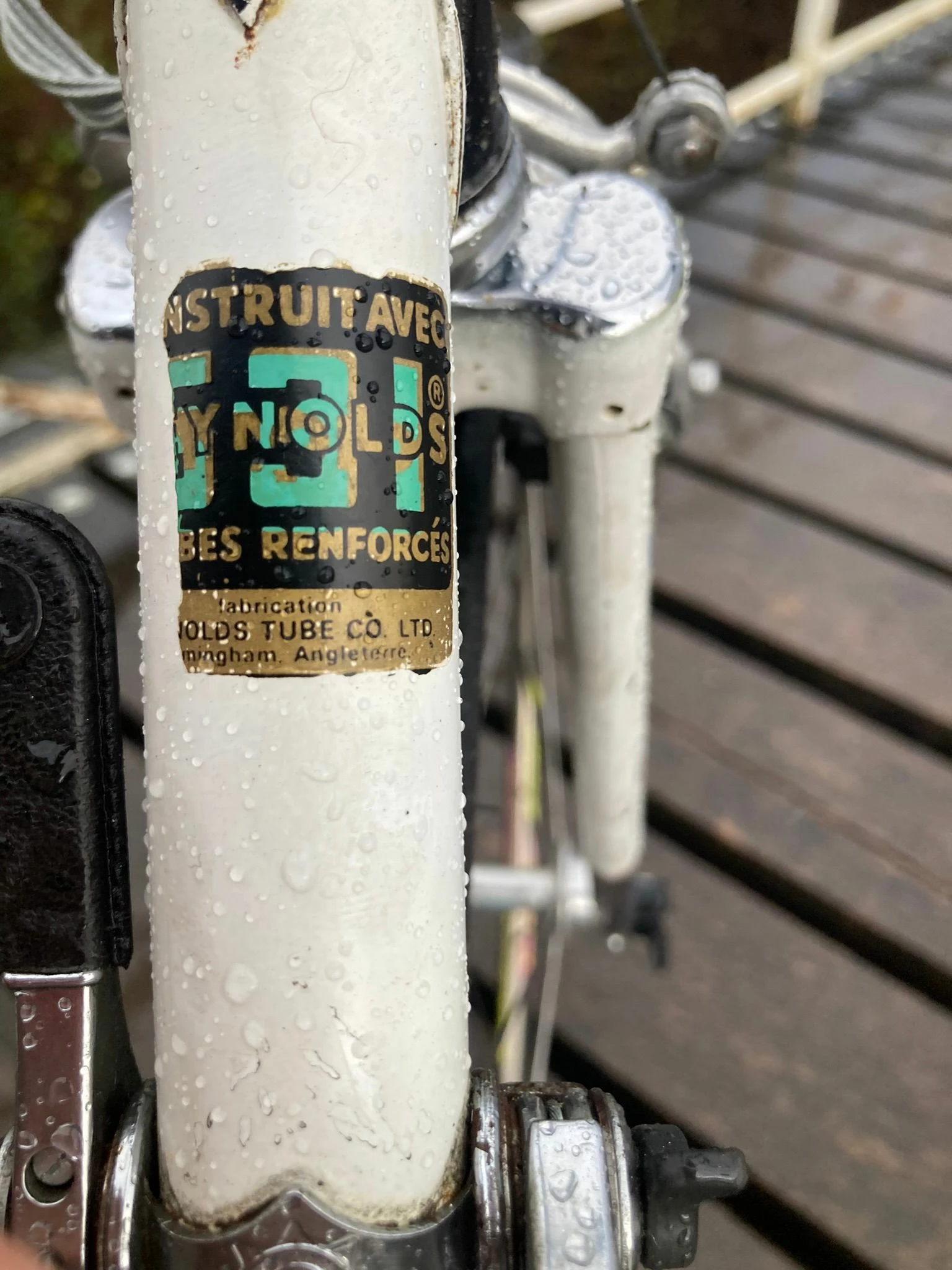 Velo De Course Vintage Peugeot (cadre Reynold’s 531) De 1978 – Image 4