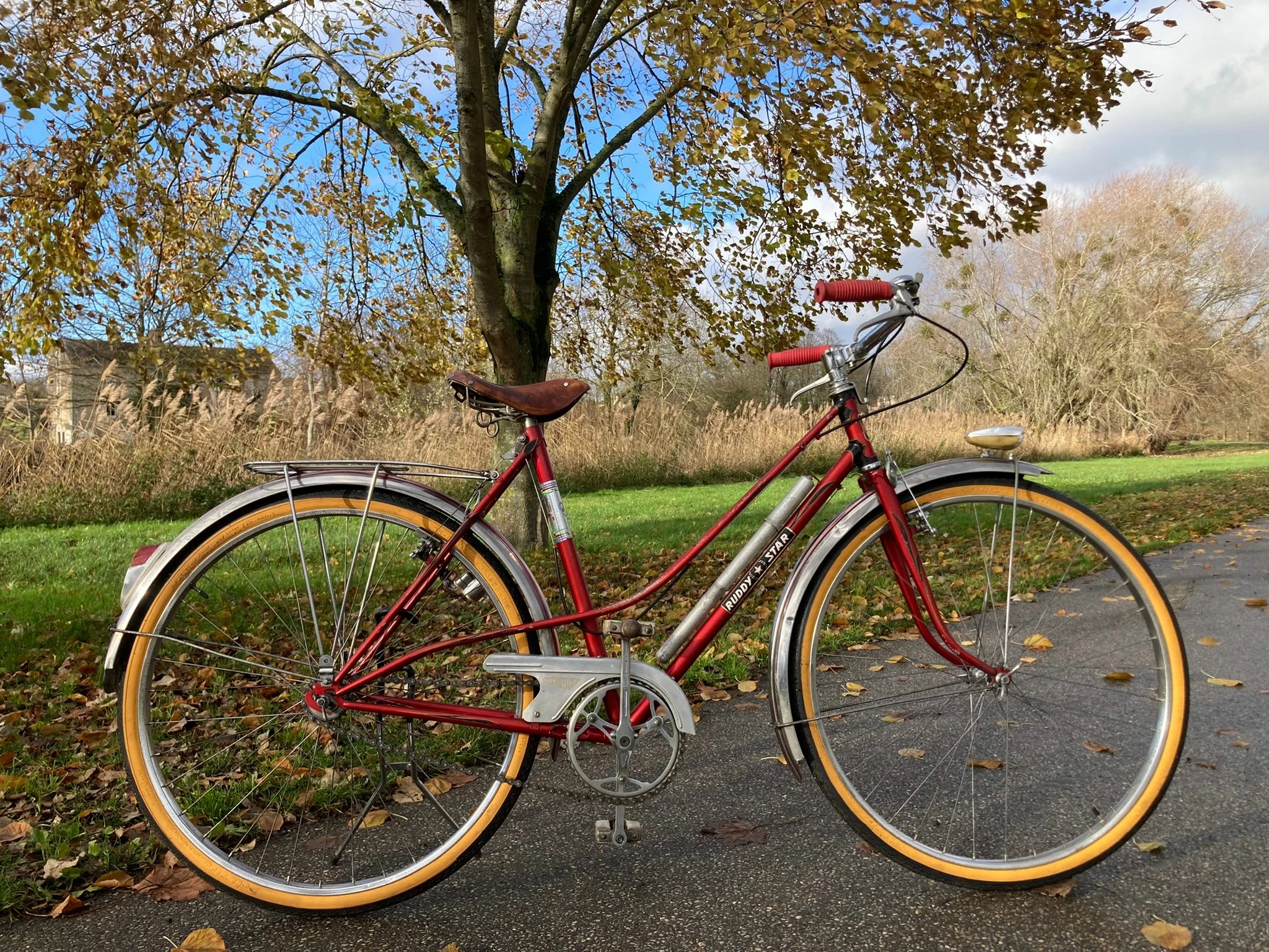 Velo Mixte Vintage Ruddy Star Des Années 60, Taille 51-52, Monovi – Image 2