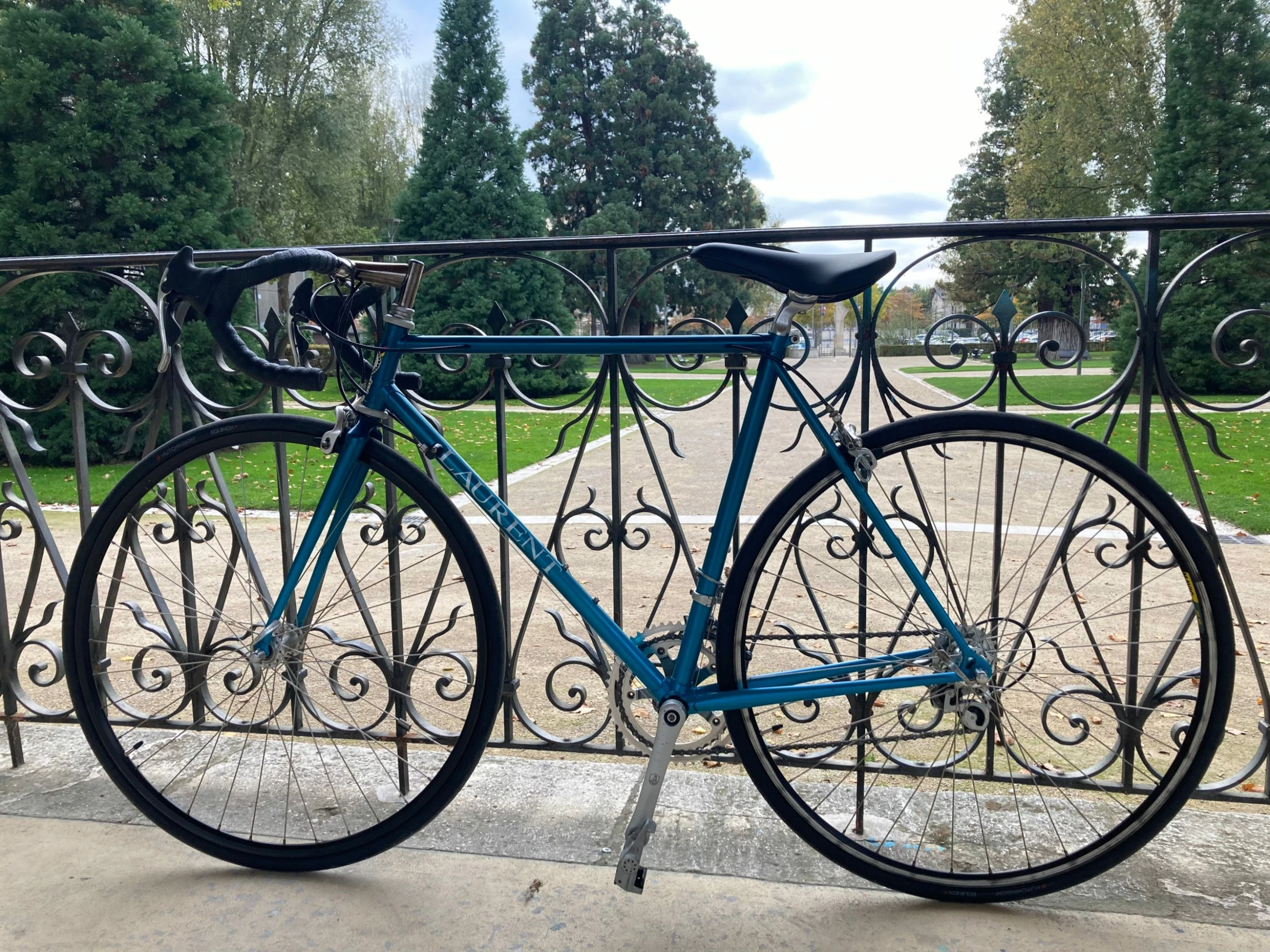 Vélo De Course Vintage Cycles Laurent, Taille 52, 16 Vitesses – Image 3